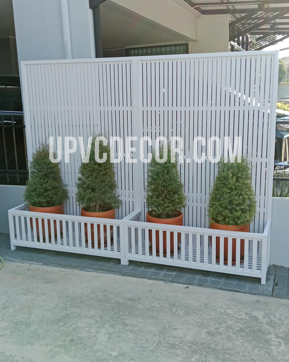 ชั้นวางต้นไม้ uPVC
